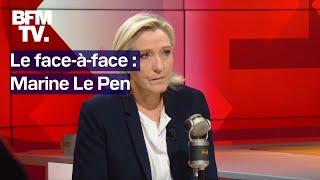 "Le RN a la capacité d'avoir une majorité absolue": l'interview en intégralité de Marine Le Pen