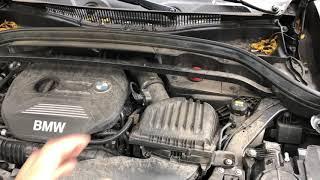 BMW X1 - WHERE TO ADD OIL TO MOTOR - HOW TO