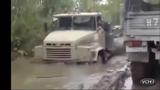 Extreme trucking (Prt 5), Amazing driving skills.