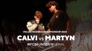 CALVI vs MARTYN | IBF CHAMPIONSHIP 2024 | UNDER 18 | Final