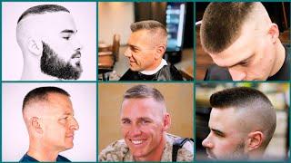 The Best Military Men's Hairstyles | The Best Rugged Men's Hairstyles | High and Tight Haircut