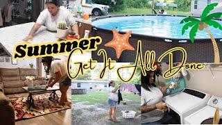 NEW️ Summer In The Mobile Home | Get It ALL Done  #motivation