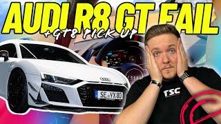 Audi R8 Fail! All goes wrong - but picking up a limited edition car!