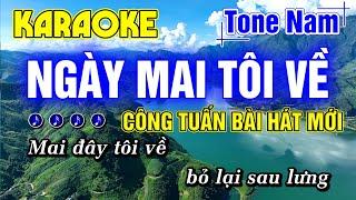 Ngày Mai Tôi Về Karaoke Tone Nam Nhạc Sống KARAOKE CÔNG TUẤN BOLERO MỚI NHẤT - Minh Đức Karaoke