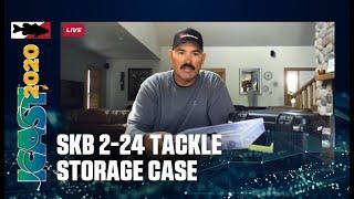 SKB Tackle organizer 2-24 Tackle Storage Case with Jared Lintner | ICAST 2020