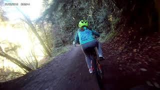 Aptos Nisene Marks State Park Mountain Cold Bike Ride Beginner Kids Grom Ride