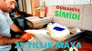 3000 Simit Yapıyor!!! Osmaniye Simitçileri!! 25 Yıllık Ekşi Maya