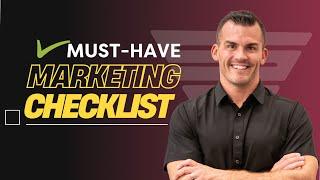 The #1 Marketing Checklist You Need To Dominate Your Industry!