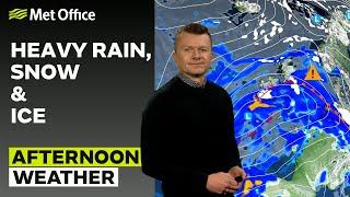 05/01/2025 - Snow up north, rain to the south - Afternoon Weather Forecast UK – Met Office Weather