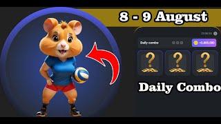 Hamster Kombat Daily Combo 8 - 9 August. Check Your Cards NOW!