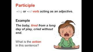 Verbals: Gerunds, Infinitives, and Participles | Parts of Speech App