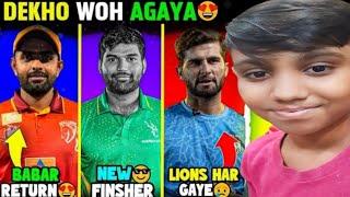 KING BABAR RETURN  | STALLION vs LIONS | SAMAD NEW FINISHER  | CrickComedy