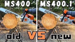 Brand New STIHL MS 400.1 vs Old MS 400 Chainsaw! BETTER OR WORSE?