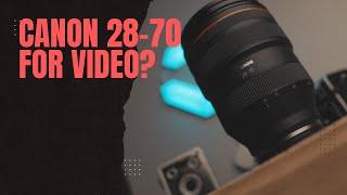 My Favorite Cinematic Lens For the Canon R6 - 28-70 F2