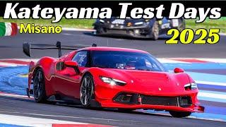 Kateyama Test Days at Misano Circuit, February 27-28, 2025 - NEW BMW M4 GT3 EVO, Huayra R EVO, Zonda