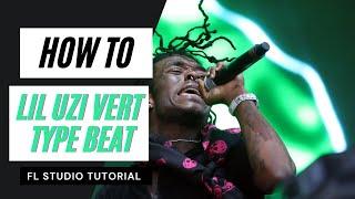 HOW TO MAKE BEATS FOR LIL UZI VERT LIKE BRANDON FINESSIN | @prodholliewood