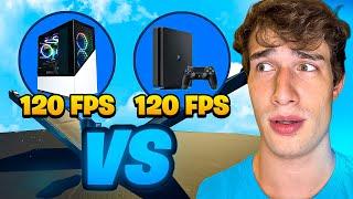 I Hosted a 120FPS PC vs 120FPS CONSOLE 1v1 Tournament for $100!
