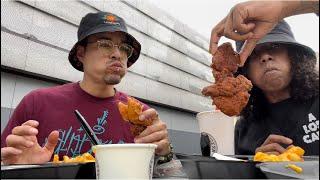 DAVES HOT CHICKEN MUKBANG WITH PENNWOOD