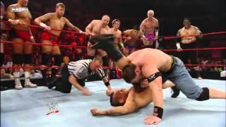 John Cena & Randy Orton vs. Raw Roster (Full Match): WWE Vintage Collection
