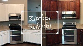 Kitchen Cabinet Refresh | NeesieDoesiT