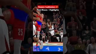 Ricci Rivero  Phoenix FuelMasters Highlights #NBA2K #PBA2K