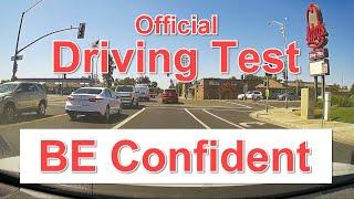 City Driving Test - Central California - Confident Driver.  Includes Tips & Walk through.
