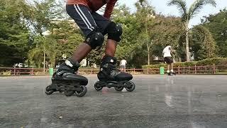 inline skating in chittoor BV Reddy park