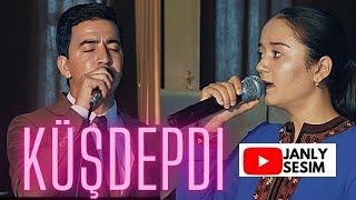 MAYSA MYRADOWA FEAT MAKSAT NURLYYEW KUSDEPDI LIVE PERFORMANCE JANLY SESIM 2021