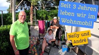 Nelly und André leben seit 3 Jahren im Wohnmobil