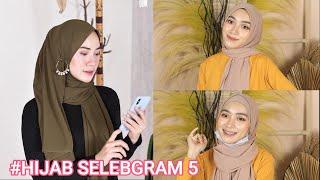 Tutorial Hijab Selebgram #5 Edisi Daily Simple Look Sarah Ayu Teresa