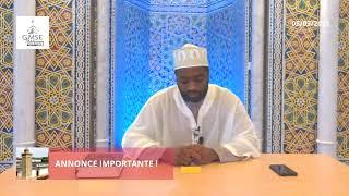 Prêche et annonces importantes, en direct de La Grande Mosquée Mohammed VI de Saint-Étienne