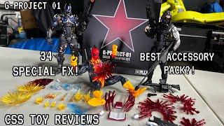 G-Project 01 1/12 Scale Figure Accessories | Figure Review