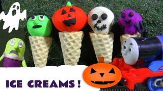 Thomas Halloween Play Doh Ice Cream with the Funlings
