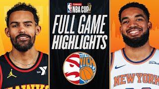 HAWKS at KNICKS | EMIRATES NBA CUP  | FULL GAME HIGHLIGHTS | December 11, 2024