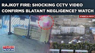 Rajkot Fire: CCTV Reveals Blatant Negligence? Inflammable Goods Behind Gujarat Gaming Zone Tragedy?