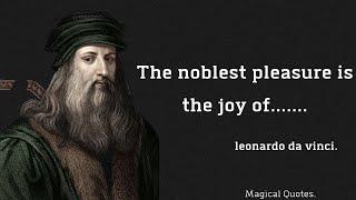 Famous quotes of Leonardo di vinci | Magical Quotes.