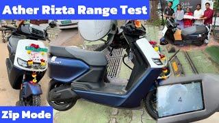 Zip Mode Ather Rizta z 2.9kwh Range Test