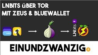 Tutorial - LNbits über Tor mit deiner Wallet verbinden