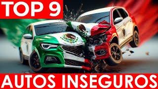 Los 9 Autos más INSEGUROS producidos en MÉXICO: Una Guía Completa con los autos más vendidos