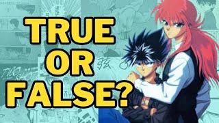 Did Togashi Intend to Make Hiei and Kurama a Couple?  Looking into this Yu Yu Hakusho Rumor