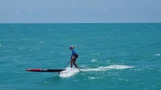 Molokabra Downwind 2024: Mélanie Lafenêtre / SUP Race