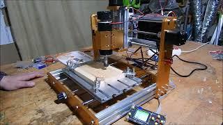 Бюджетный ЧПУ для маленькой мастерской LUNYEE 3018 PRO MAX CNC Router 500W All Metal