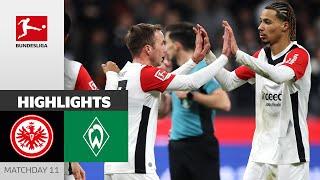 Götze Brings The Win! | Eintracht Frankfurt - Werder Bremen 1-0 | Highlights | MD 11 – Bundesliga