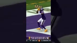 Your Birthday Month is your Touchdown Celebration (Part 1)… #shorts