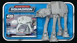 Jazwares Micro Galaxy Squadron AT AT (Imperial Walker) - Unboxing & Review