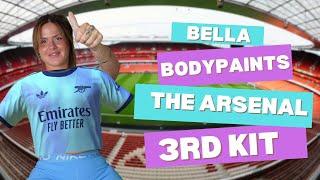 BELLA BODYPAINTS ARSENAL 3RD KIT & Q&A