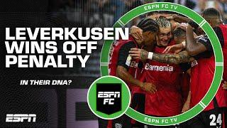 IN THEIR DNA ️ REACTION to Bayer Leverkusen's late-game goal to beat Borussia M'gladbach | ESPN FC