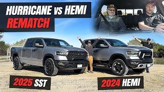 HEMI VS HURRICANE - TAKE TWO - Is Ram In Trouble? Engine Comparison + 0-60