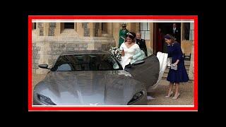 Princess Eugenie's Wedding Car Was the Aston Martin DB10 From the James Bond Movie, 'Spectre' | k p