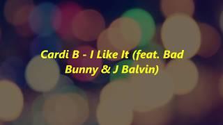 Cardi B, Bad Bunny & J Balvin - I Like It TRADUÇÃO/LEGENDADO